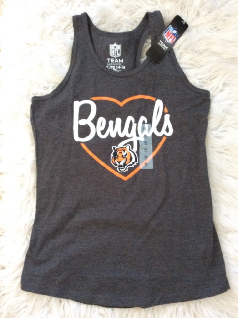 NWT NFL Cincinnati Bengals Tank Top